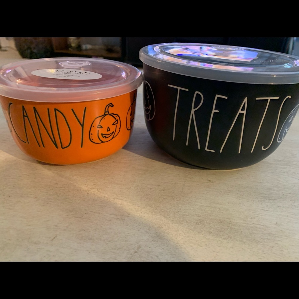 New Rae Dunn Candy Treats bowls Halloween 2021